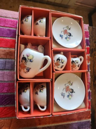 Set caffè in porcellana anni '50
