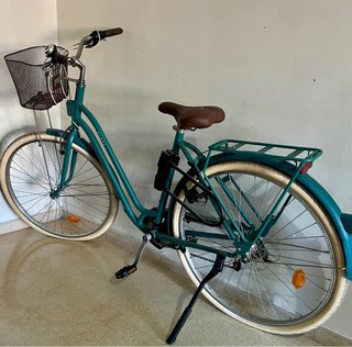 Bicicleta de paseo Elops 520 Decathlon + Candado