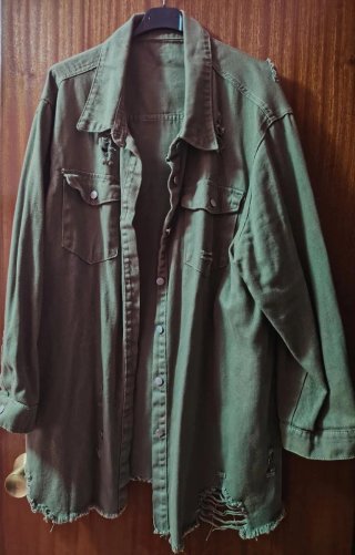 Chaqueta Militar Verde