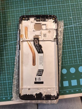 Schermo LCD con cornice per Xiaomi Redmi Note 8 Pro