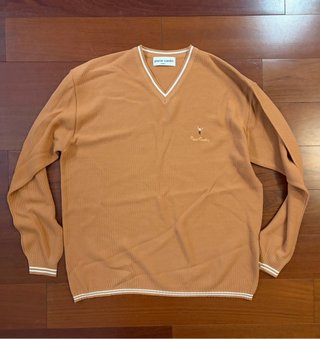 Jersey Pierre Cardin V-Neck Vintage Talla L