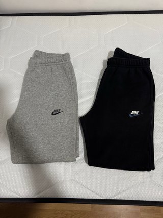 2 Pantalones Nike (Gris y Negro)