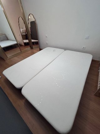 Cama 180cm divisible en dos con colchón