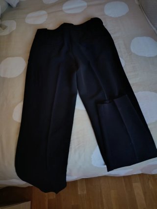 Lote de 2 pantalones de vestir negros