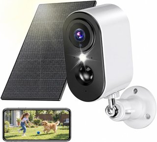 NUEVO - Cámara Vigilancia WiFi Exterior Solar