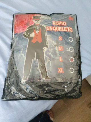 Disfraz Novio Esqueleto Talla XL