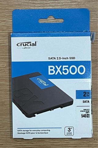 SSD Crucial BX500 2TB SATA 2.5