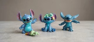 Set de 3 Figuras de Stitch