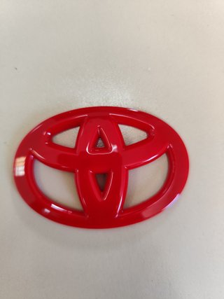 Emblema Toyota Rojo Volante