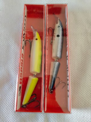 2x Señuelos Rapala Jointed