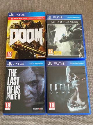Lote 3 Videojuegos PS4 PAL 🇪🇸