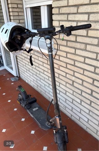 Patinete Eléctrico K2 con Casco
