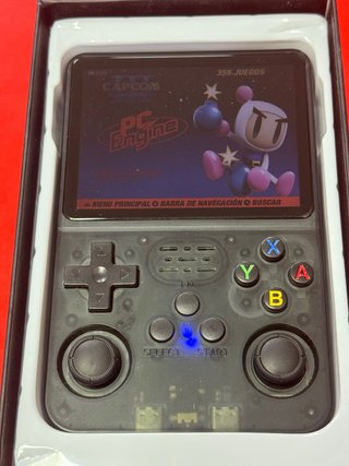 Consola Retro Portátil CAPCOM PC Engine Negra