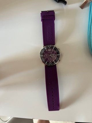 Reloj Calgary Morado y Plateado