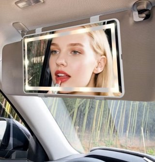 Espejo de Maquillaje LED para Coche NUEVO