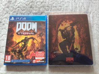 Steelbook de Doom Eternal Gabz & Mondo + juego PS4