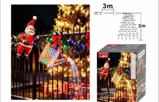 Decorazione Natalizia LED DAJIAZU 3m x 2m