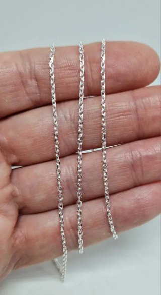 Cadena 60cm Plata