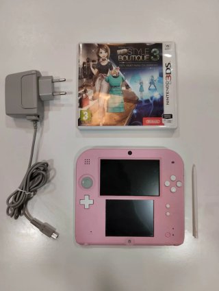 Nintendo 2DS Rosa + New Style Boutique 3