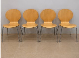 Set de 4 sillas de cocina