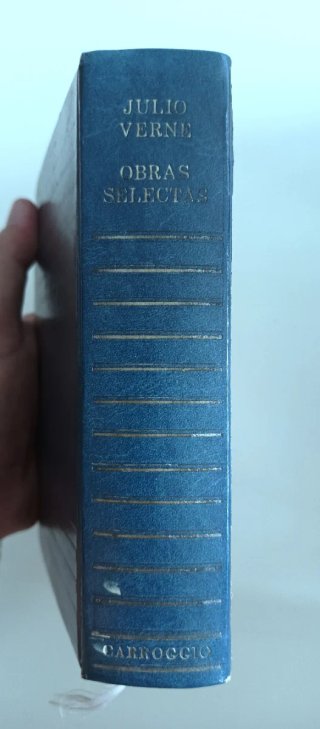 Volumen Obras Selectas Julio Verne, Ed. Carroggio