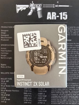 Garmin Instinct 2X Solar Tactical