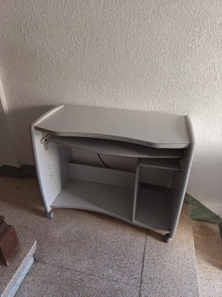 Escritorio Blanco con Ruedas
