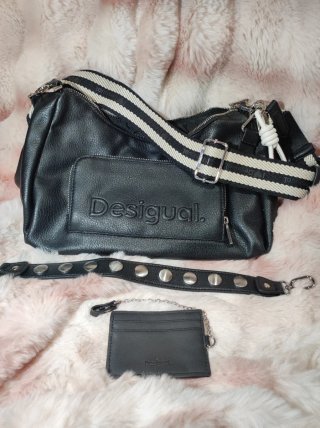 Bolso bandolera Desigual Half Logo
