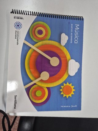Libro Música 1º Primaria - Santillana