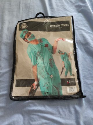 Disfraz Enfermero Zombi Talla M