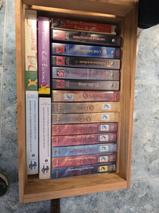 Lote de 18 cintas VHS de Qi Gong y Artes Marciales