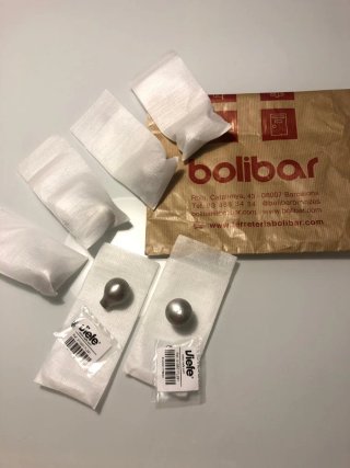 6Tiradores de cajón Bolibar y Viefe