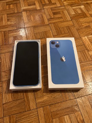 iPhone 13 Azul 128 GB | 100 % Batería