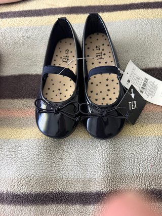 Bailarinas niña azul marino TEX