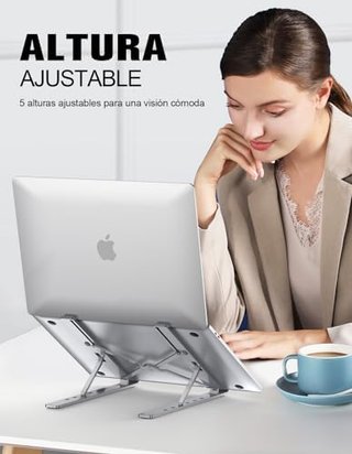 Soporte Portátil Aluminio Plegable Ajustable