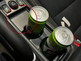 Espaciador posavasos para Honda Civic
