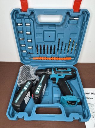 Taladro Atornillador 21V con Maletín