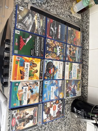 Lote Videojuegos PS2 y Wii