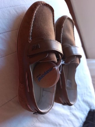 Mocasines ante Mayoral con velcro