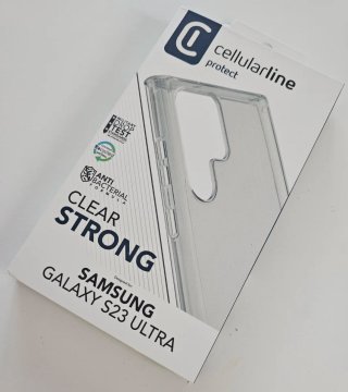 Cellularline Samsung S23 Ultra Clear strong cover