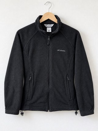 Forro Polar Columbia Negro Talla M
