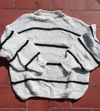Jersey oversize rayas