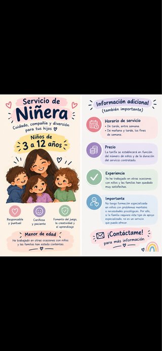 Niñera (El cañaveral, Vicalvaro , coslada)