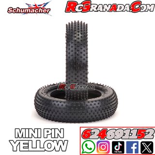 NEUMATICOS SCHUMACHER MINI PIN SLIM YELLOW 2UND