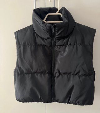 Chaleco acolchado SHEIN negro Talla S