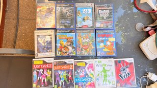 Lotes de Juegos PS2 y Wii