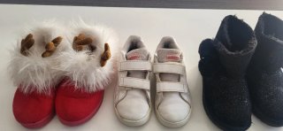 Pack 3 pares calzado infantil talla 26