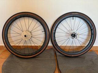 Ruedas ElitewheelsGravelPro+Cassette+tubelizado