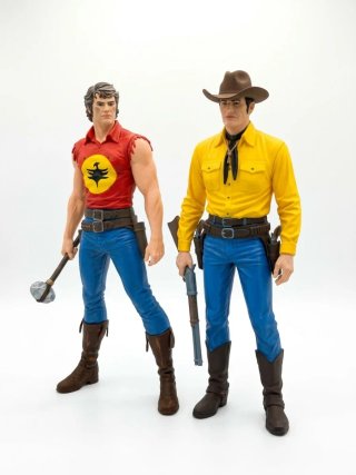 Set di 2 Action Figure Tex Willer e Zagor
