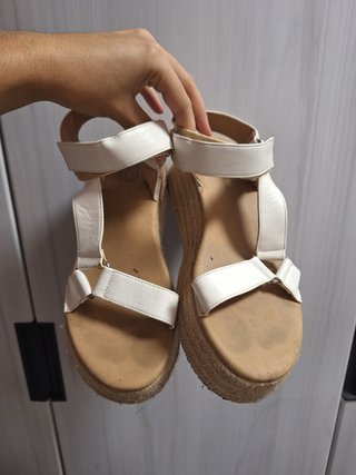 Sandalias blancas Bosanova 2 usos